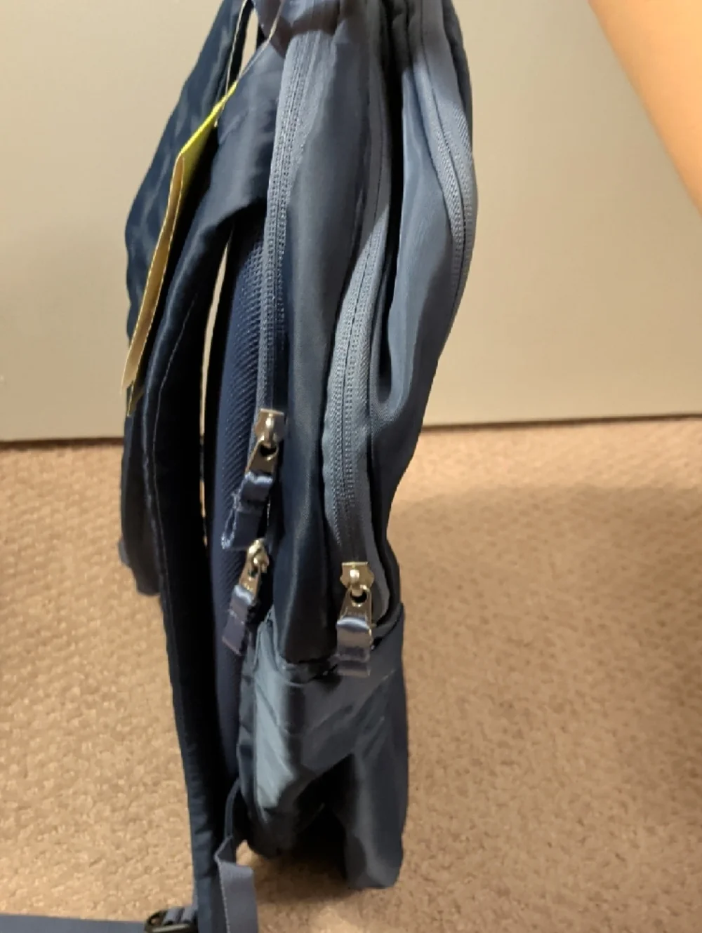 all in motion Men's Navy Blue Backpack NWT